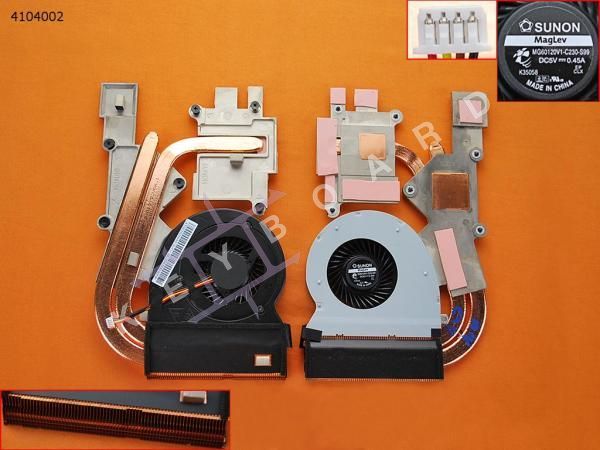 Вентилятор до ноутбука Sunon MG60120V1-C230-S9-X35058